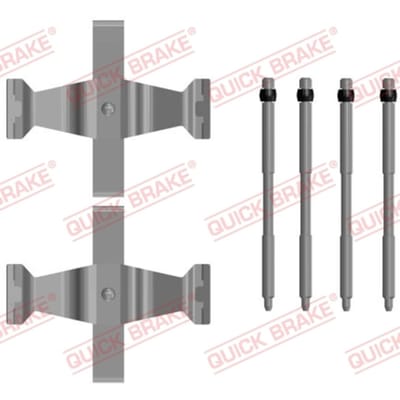 Toebehorenset, schijfremblok QUICK BRAKE 109-0109