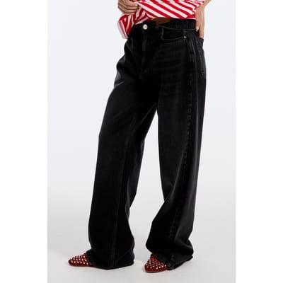 Stieglitz Basic Stieg Jeans Black Maat: 34 | Korte Broeken Outlet | Dames | Zwart