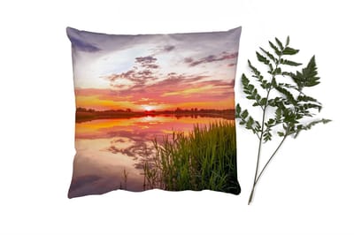 Sierkussens - Kussentjes Woonkamer - 40x40 cm - Water - Lucht - Natuur