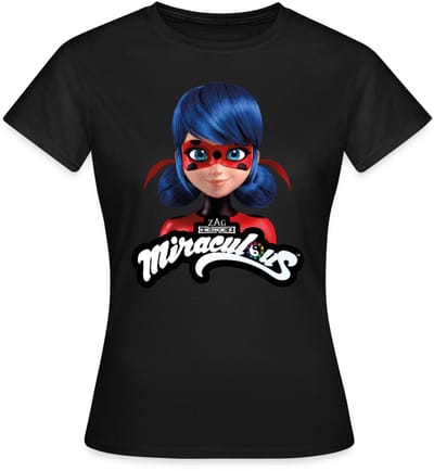 Miraculous Ladybug Met Logo T-Shirt Dames