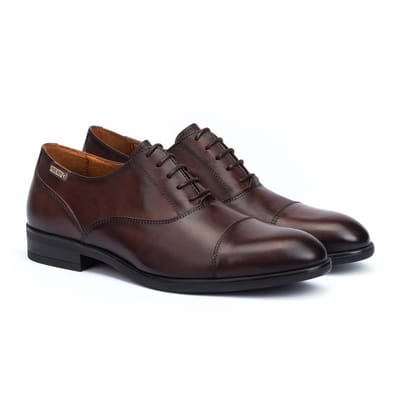 Pikolinos Bristol - heren veterschoen - bruin - maat 41 (EU) 7 (UK)