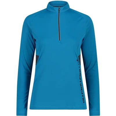Trainingsshirt met halve rits voor dames CMP