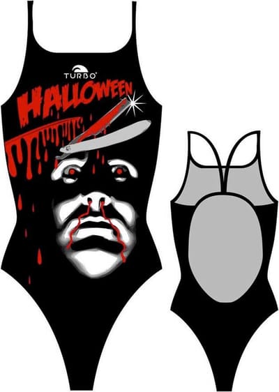 Turbo Halloween Blood Zwemkleding Zwart 2XL Vrouw