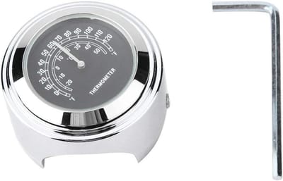 Waterdichte Stuurthermometer voor Motorfiets en Fiets 22-25 mm Montage
