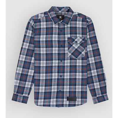 DC Marshal Flannel Kids Shirt blauw