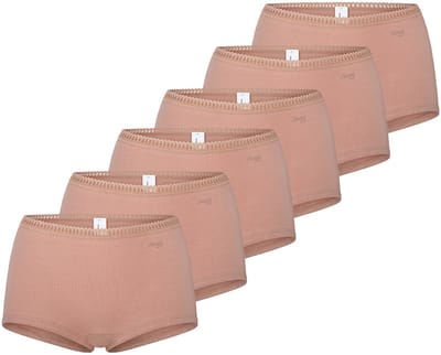 sloggi Dames shorts slip 6 pack GO Crush