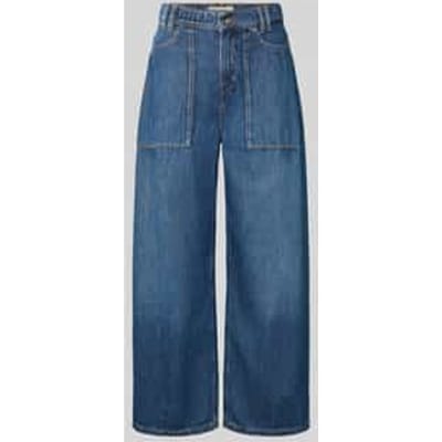 wide fit jeans met katoenanteil model 'Derive'