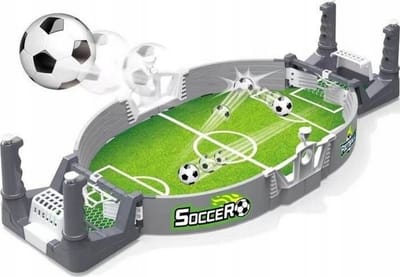 Ilso mini voetbaltafel - speeltafel - flipperkast - arcade - 3 balletjes - 47x22.5x10 CM
