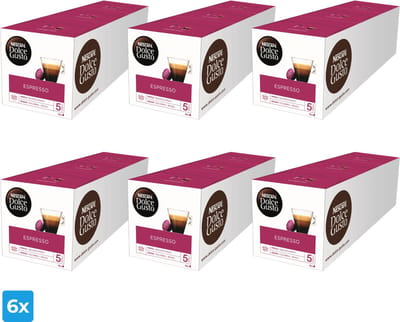 Nescafe Dolce Gusto Espresso (6x 48 cups)