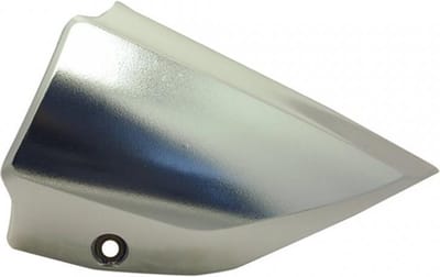 chroom uitlaatbeschermer één voor scooter yamaha 500 tmax 2008-2011 nieuw