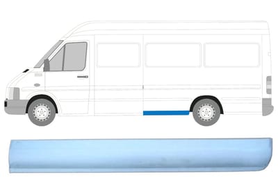 Reparatiepaneel achterspatbord voor Volkswagen LT 1996-2005 / Links