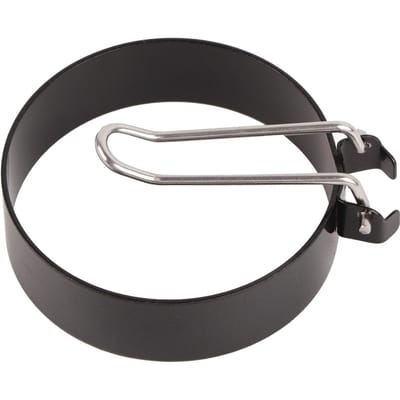 Eierring Roestvrij Staal Anti-aanbak Vorm voor Gebakken Eieren Vormer DIY Keukengereedschap Accessoire black