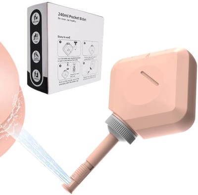 Bidet Draagbaar - Handheld Bidet - Sproeier - Postpartum Verzorging - Aambeienbehandeling - TPE/PP Materiaal - Toiletbidet