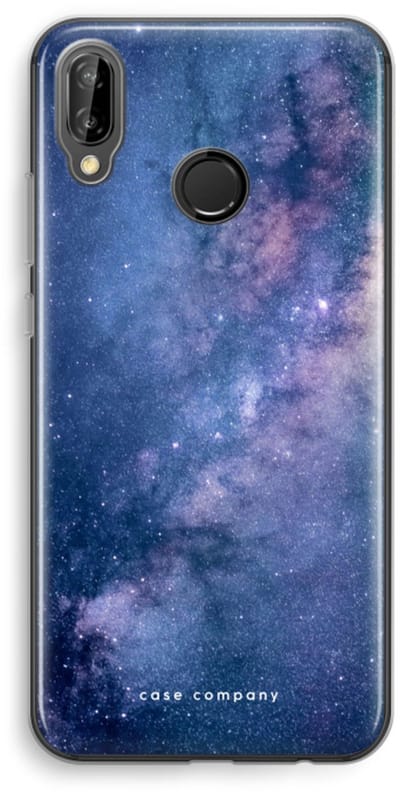 Case Company® - Hoesje geschikt voor Huawei P20 Lite hoesje - Nebula - Soft Cover Telefoonhoesje - Bescherming aan alle Kanten en Schermrand
