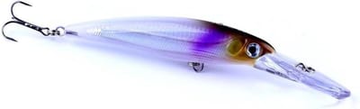 Visaas Kunstaas - Hard Aas Wobbler - Roofvissen Vangen - Natuurgetrouwe Zwembeweging - 17cm 30g - Veelkleurig