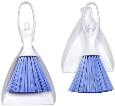 Dailygoods - Mini Reinigingsset met 2 Borstels en Spatels voor Thuisgebruik