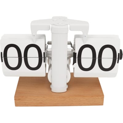 Automatische Flip Digitale Klok Minimalistische Vintage Auto Flip Tafelklok voor Huis Woonkamer Kantoor