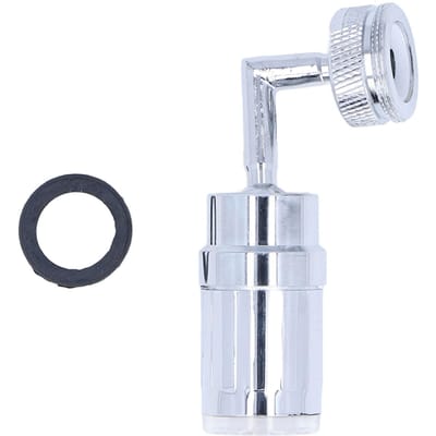 Waterkraan Mode LED Driekleurige Temperatuurregeling Kraan voor Badkamer Keuken 3/4 inch Extern white