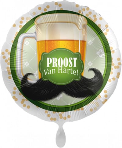 Folieballon - Proost – Van Harte!