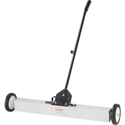 VEVOR Magnetische Bezem Magnetische Veegmachine 77-113 Cm, Magnetische Veegmachine Magnetische Magnetische Bezem Magnetische Bezem Magnetische Lifter 24,9 Kg Magnetische Kracht Magnetische Spanenverzamelaar Vloerveger Veegmachine