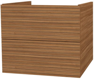 ALONI ELITE wastafelonderkast – 60 cm – Walnoot – Softclose