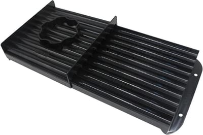 Aas Rolplaat - Vis Lokaas Maker - Aas Maken - Moeiteloze Vorming - 14 mm - Zwart