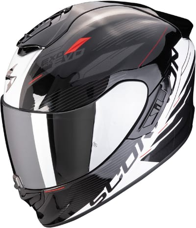 Scorpion EXO-1400 Evo II Air Luma Zwart Wit Integraalhelm - Helm