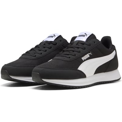 PUMA R78 Lightwind Unisex Sneakers - Puma Black-Puma White
