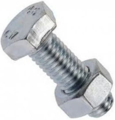Tapbout met moer. M5 x 20mm. lang. Verzinkt . 6 stuks Bouten. Homefix.