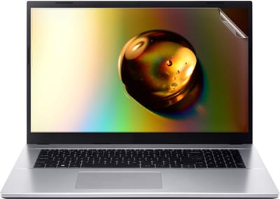 kwmobile screenprotector geschikt voor Acer Aspire 3 17.3" (A317-54-58K7) - Schermfolie voor laptop - Displayfolie mat