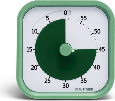 Time Timer® MOD HOME EDITION - kleur Fern Green - 60 Minuten visuele timer