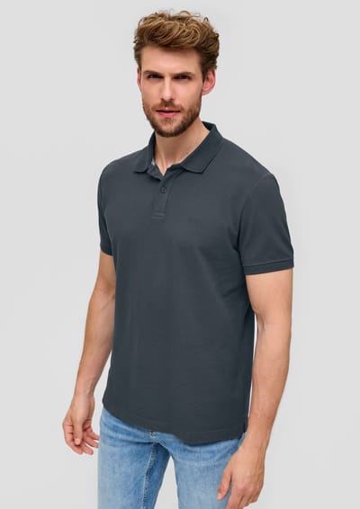 regular fit poloshirt van puur katoen
