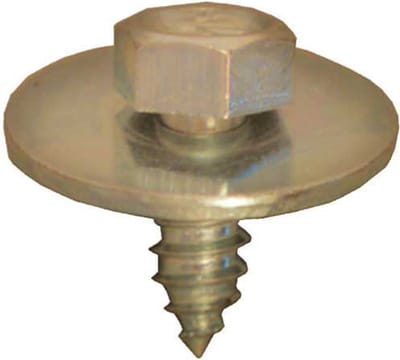 Zeskantplaatbout OEM:1101412 -9287493 6.3x16mm verzinkt - 5 stuks
