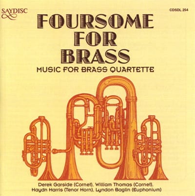 William David Thomas, Haydn Richard Harris, Lyndon Baglin - Foursome For Brass (CD)