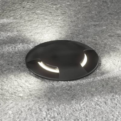 Fumagalli LED grondspot inbouwlamp Ceci 160-3L zwart CCT