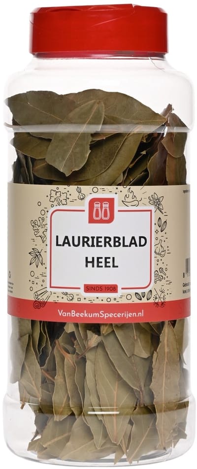 Van Beekum Specerijen - Laurierblad Heel - Pot 30 Gram