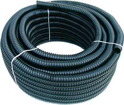 Talen Tools - Vijverslang - Ø 25 millimeter - 30 meter - Zwart