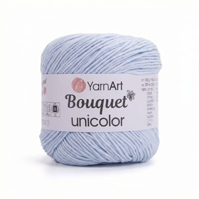 YarnArt Bouquet Unicolor - Katoen Garen - Effen - 100g - 200m - Kleur 3225