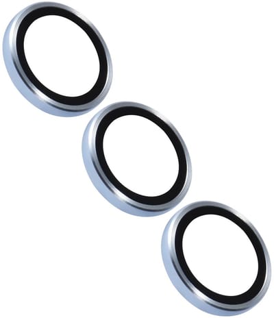 Camera lens Protector Geschikt voor: Samsung Galaxy S25 Plus - screen protector - glas - bescherm je camera - beschermglas - lichtblauw