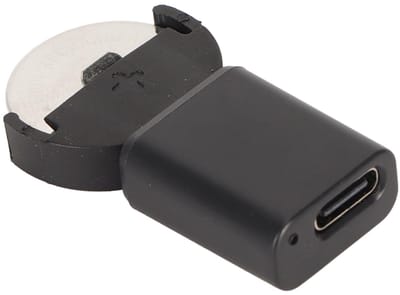 ONF3 - Oplaadbare acculader - Lithium knoopceloplader - USB C - Geschikt voor LIR2032 LIR1632 LIR2025 LIR2016 LIR2032H - Compact en efficiënt