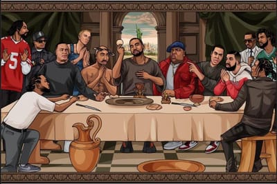 Hole in the Wall Music Maxi Poster-The Last Supper of Hip Hop (Diversen) Nieuw