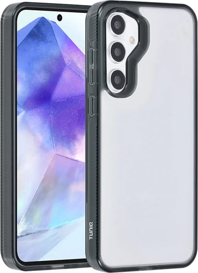Back cover case - Silicone Hoesje Geschikt voor: Samsung Galaxy A55 - Zwart