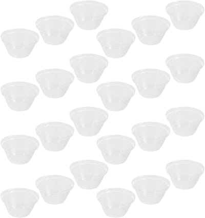 Mini Kas Koepels - Plant Cloche Bescherming - Planten Kweken - Vochtigheid Behoud - 4.5 cm - Transparant