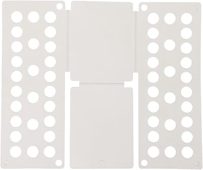 Kleding Vouwhulp - Wasserij Organizer - Efficiënt Vouwen - Ruimtebesparend Ontwerp - 48x40cm - Wit