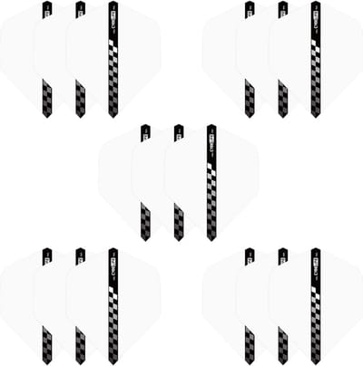 Dartflights Standaard Set - 15 Stuks Voor Stevige Dartpijlen