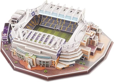 Stadionpuzzel - 3D Puzzel Model - Bouwen Plezier - Realistische Details - 39x305x12cm - Multicolor