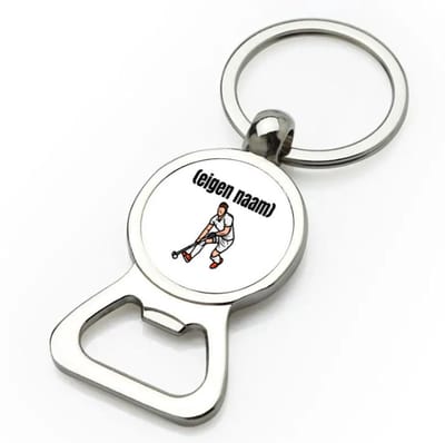 Akyol - hockey man met eigen naam flesopener - Hockey - atleten - iemand die houdt van hockey - verjaardag - cadeau - kado - 9 bij 3 cm