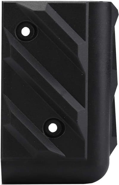 8 Stuks Hoekbeschermers voor Speakers - Plastic Rechthoekige Hoekwrap met Schroeven, Zwart, Bescherming, Geluidskwaliteit, Installatiegemak