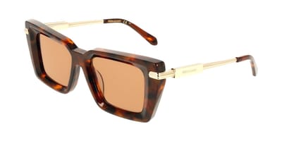 Ferragamo SF2089S Tortoise 52/18/140 WOMAN Zonnebrillen