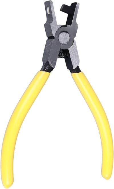 Leren Horlogeband Gatpons, 4x2mm Vierkante Gat Handgereedschap voor Horloges, Riemen en Schoenen, Ideaal voor Reparatie en Creatieve Projecten